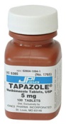 Tapazole 5mg 40 tabs – (Tapazol) methimazole
